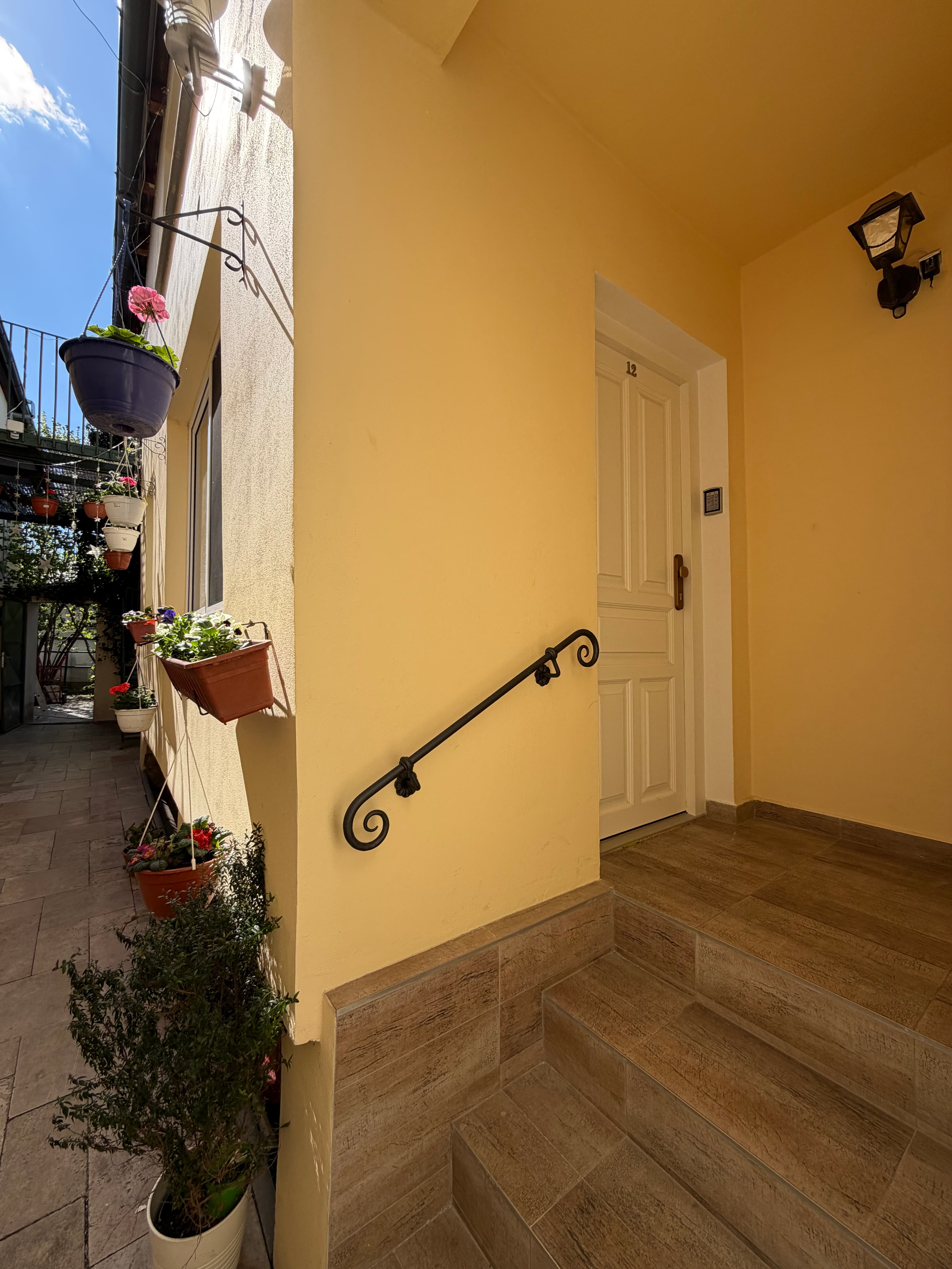 Vstup do pokojů